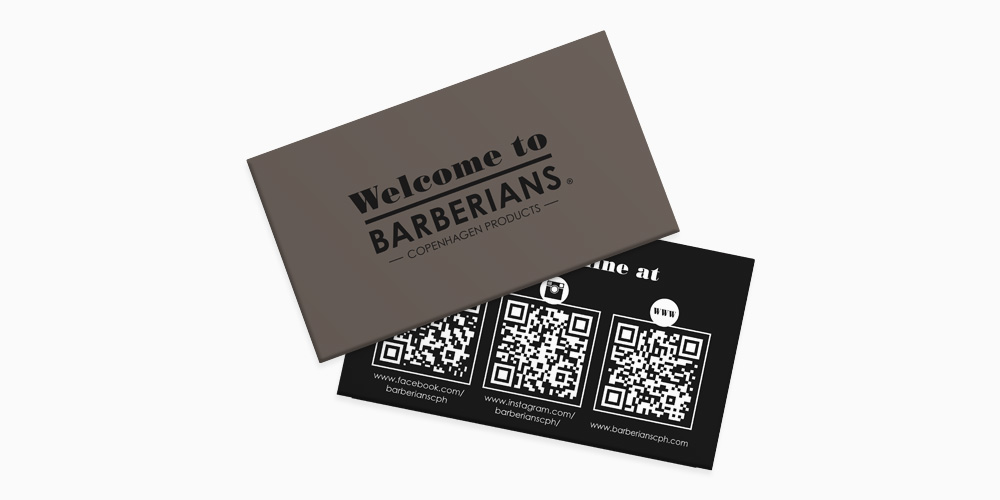 barberians business card