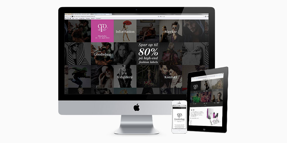apple series displaying cph fashion outlets webpage
